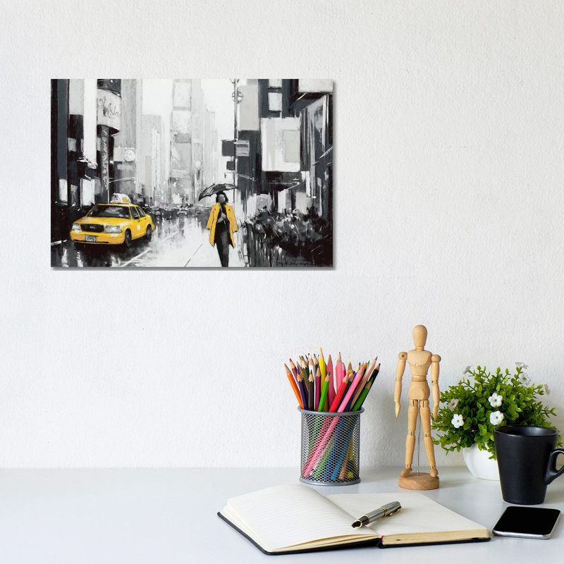 New York City II by E.A. Orme - Wrapped Canvas Print, 20.32 cm H x 30.48 cm W