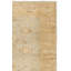 Oushak Floral Hand-Knotted Wool Light Blue/Gold Area Rug-1816920252