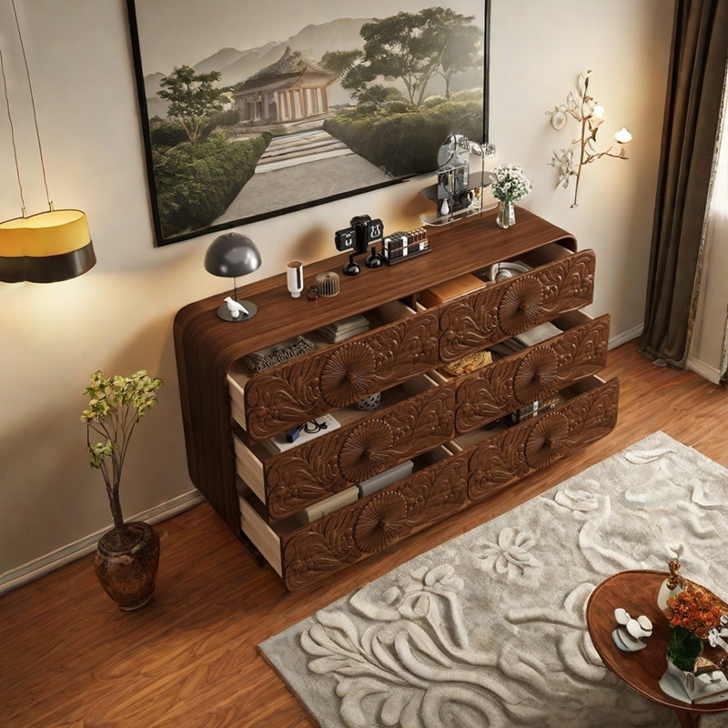 Buffet décoratif moderne et multifonctionnel, Café