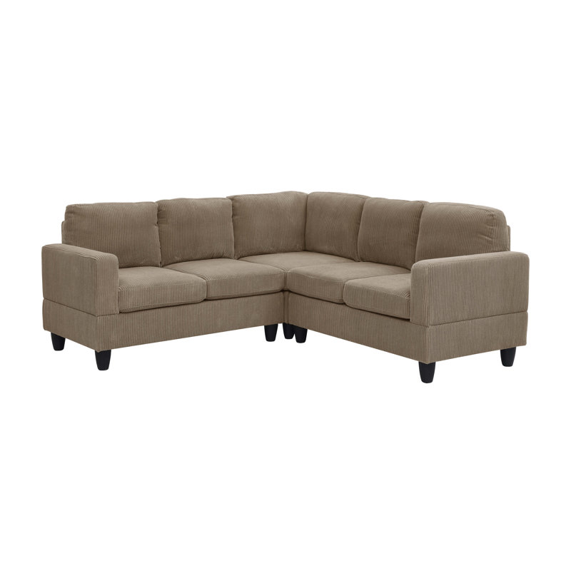Lichwood Sectional, Camel Corduroy