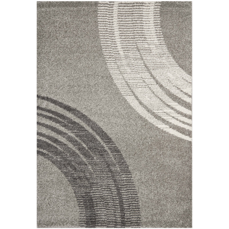 Tapis abstrait Angelica, Rectangle 2 pi x 3 pi 7 po