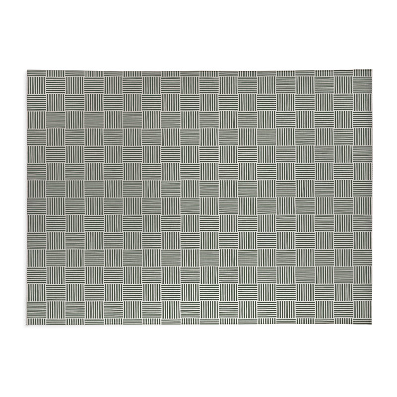 Tapis de cuisine léger antidérapant Gridblocked, Chimichurri, Rectangulaire 3 pi x 5 pi