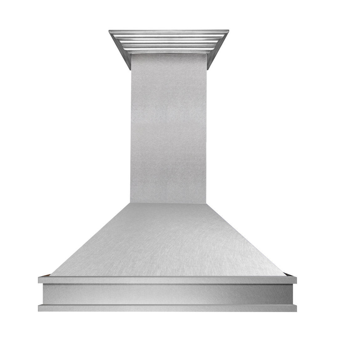 ZLINE 30 in. Designer Series Ducted Wall Mount Range Hood in Satin Stainless Steel ZLINE