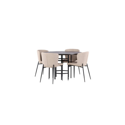 Medota 4 - Person Dining Set