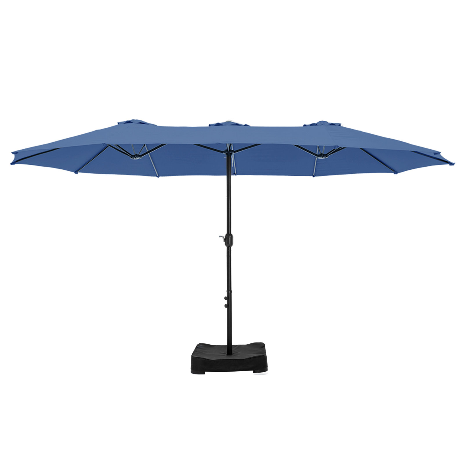 Nyasia 15' Market Umbrella, Haze Blue
