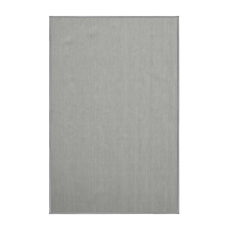 Tapis contemporain gris, Rectangle 2 pi x 3 pi