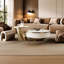 Jakori Pedestal Coffee Table with Storage