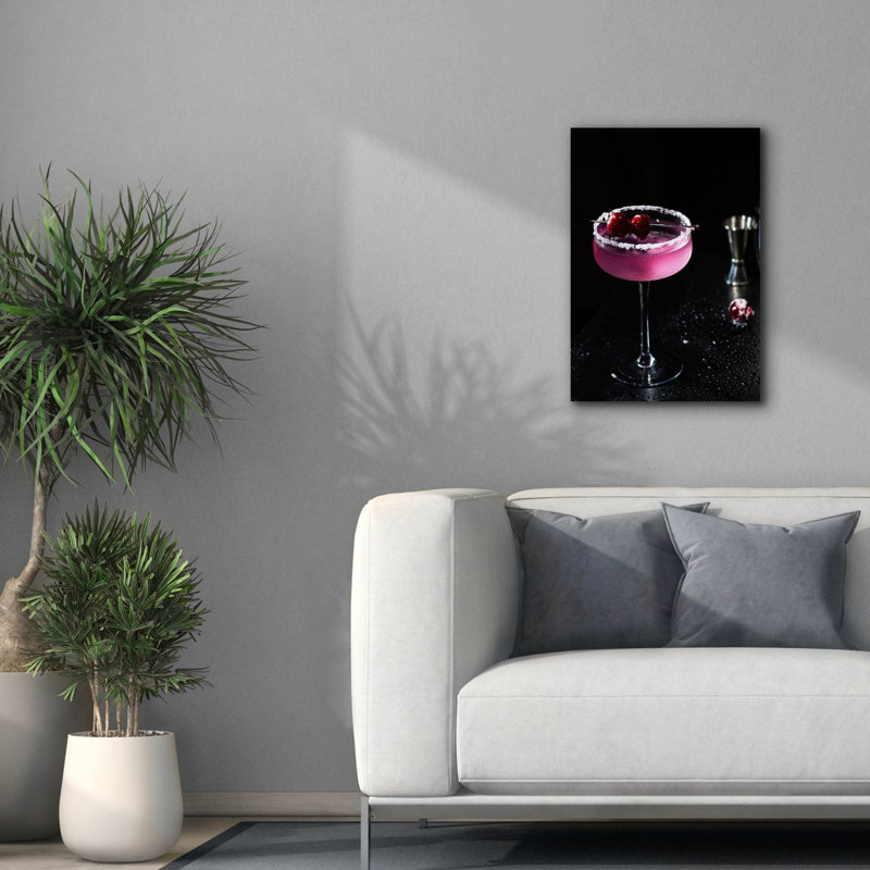 Latitude Run® «Purple Rain» par Epic Portfolio, art mural sur toile, H 26 po x l 18 po x P 0,75 po