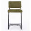 Estes Upholstered Stool with Metal Frame-204634524-204634527