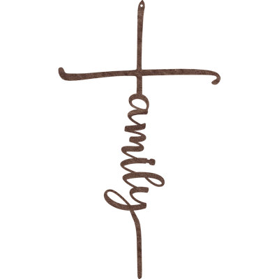 Family Cross Wall Décor