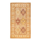 Classic One-of-a-Kind 3' 2" x 5' 5" Hand Knotted Area Rug