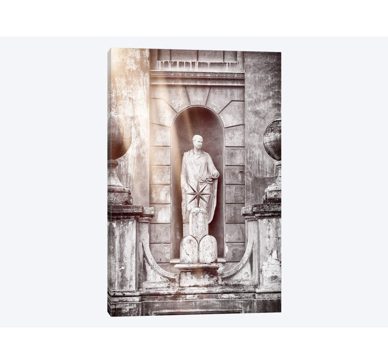 Dolce Vita Rome - Collection Ray of Light - Statue du Vatican par Philippe Hugonnard - impression sur toile tendue