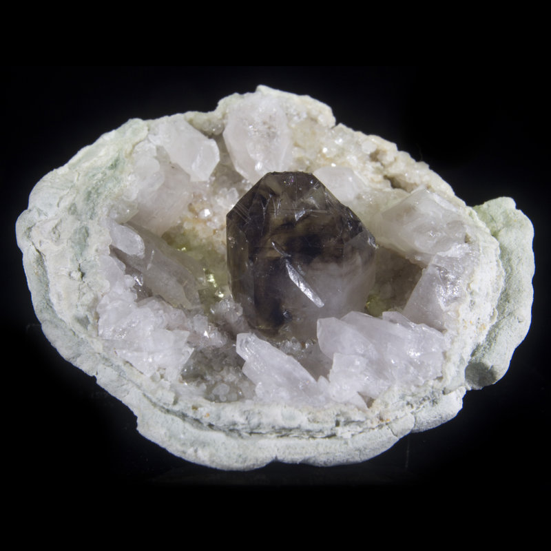 Smoky Quartz with Quartz - Mooralla, Australia