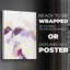 Polaire magenta II - impression sur toile seulement - non encadrée-1660864209