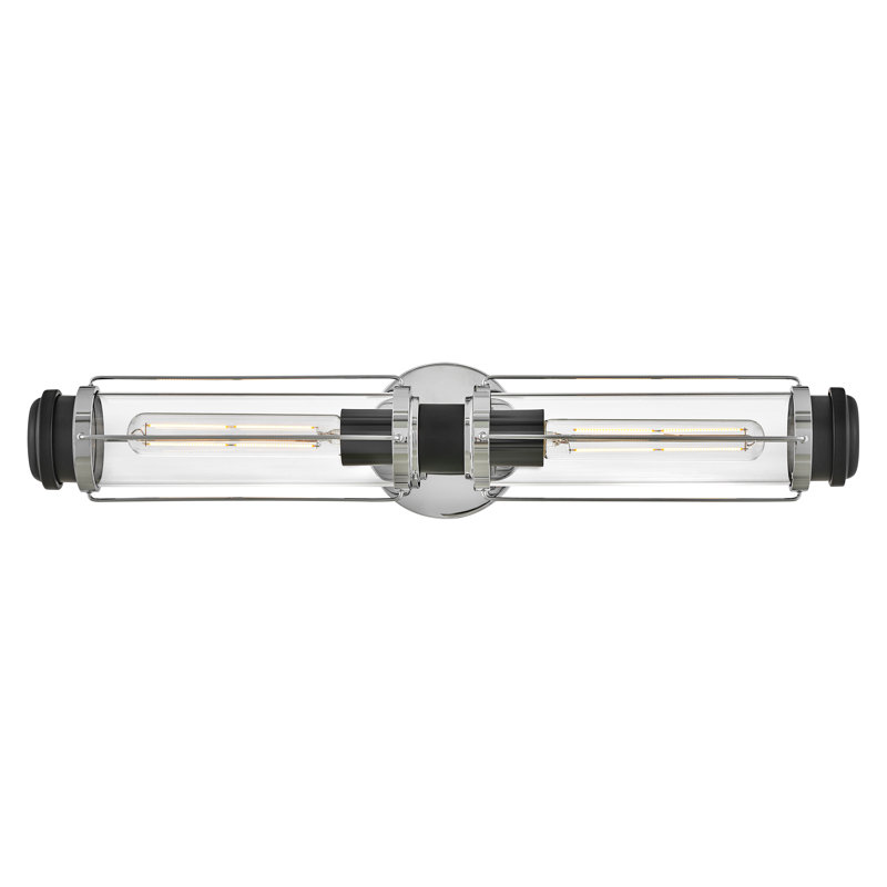 Masthead Two-Light Bath Vanity Sconce, Chrome