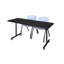 Table de formation en T Nick Nick, chaises empilables 2 M-51833536-32701892-32701883