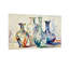 «Fashion Colorful Vases», reproduction d'art sur toile