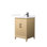 Janna 24" Freestanding Single Bathroom Vanity with Quartz Top