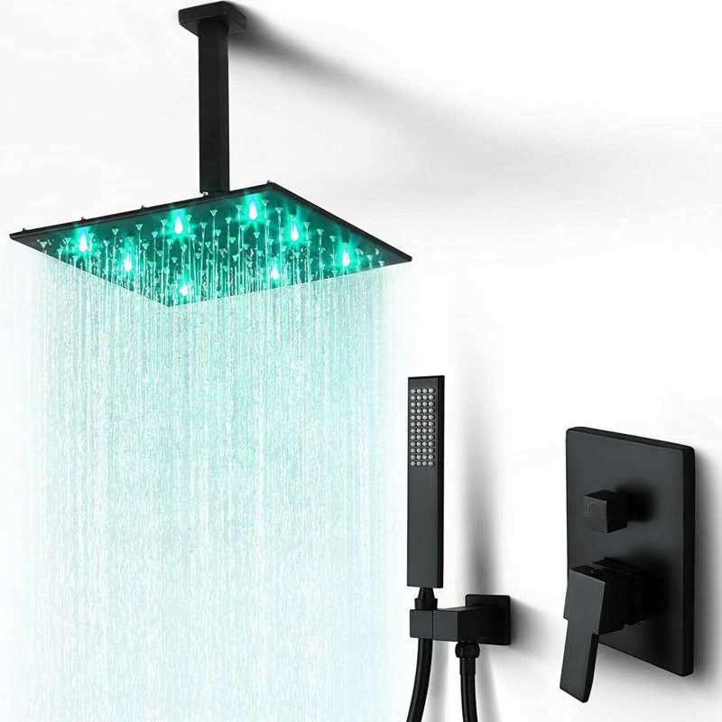 Système de douche complet avec valve brute