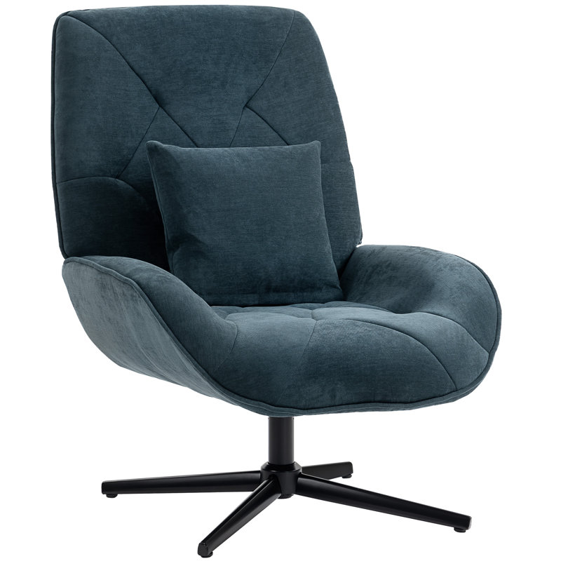 Upholstered Swivel Armchair