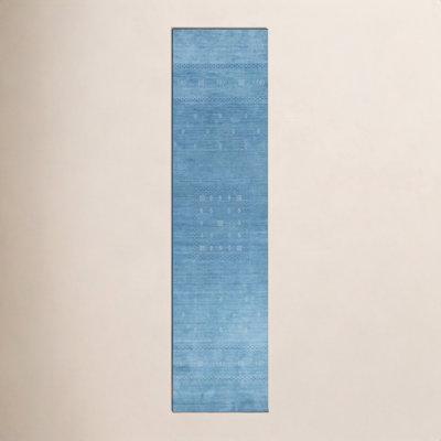 Simi Hand-Woven Geometric Cotton Wool Rug