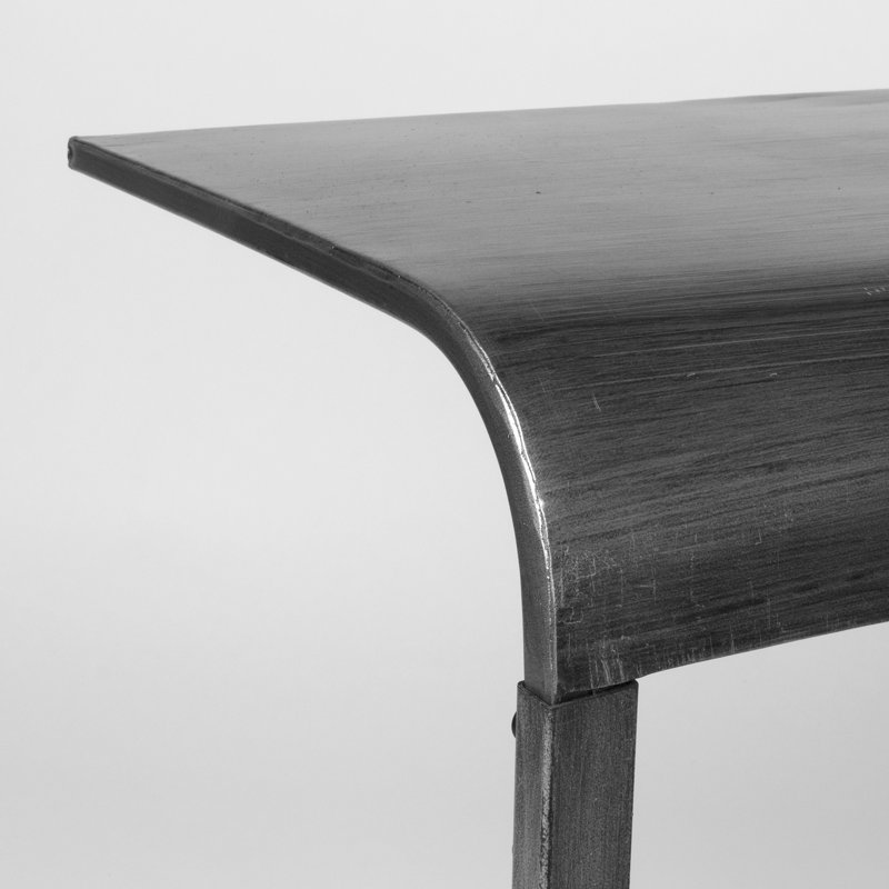 Table de bout compacte Diadra, Argent