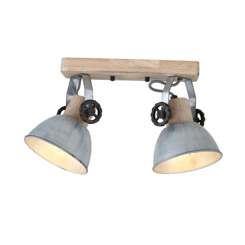 Loftus 32cm 2 -Light Track Kit, Nickel