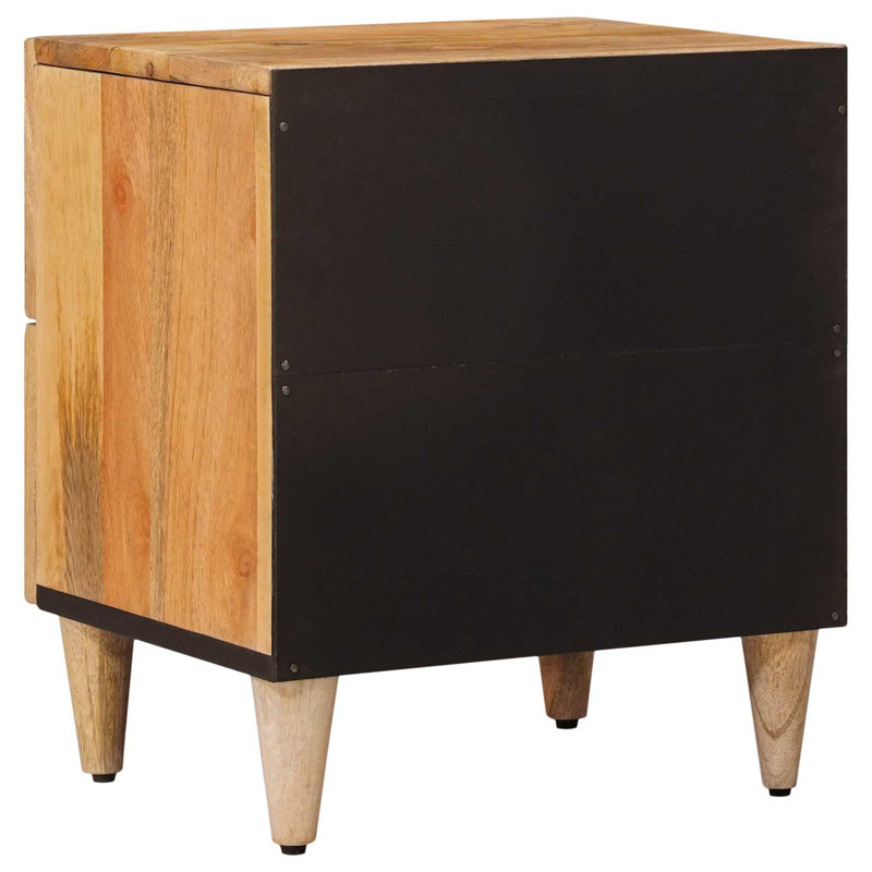 40cm W Solid Wood Bedside Table
