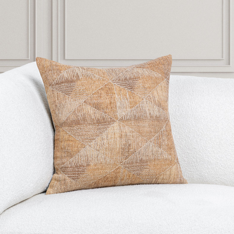 Coussin décoratif en mélange de coton Rev