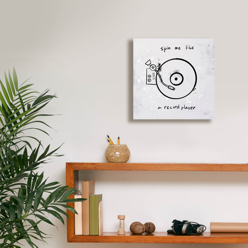  «Turn It Up 3» par Kent Youngstrom, art mural sur toile, 12 po x 12 po, H 12 po x l 12 po