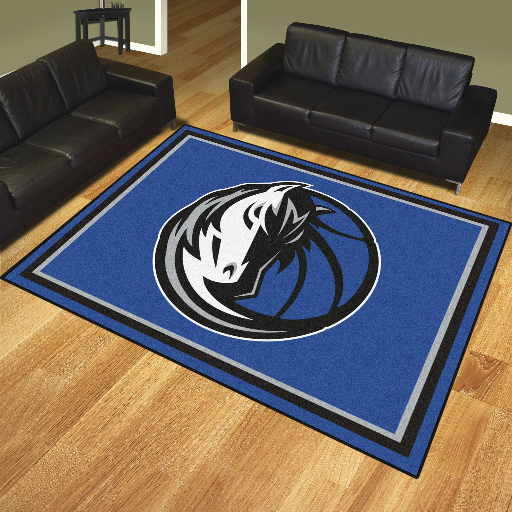 Brooklyn Nets Big Wallpaper Carpet Rug - Custom Size And Printing