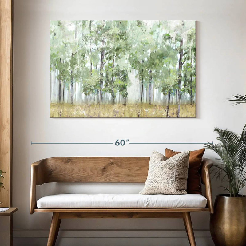 Harnek Into The Forest Light, H 32 po x l 48 po