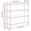 Iron Book Cabinet Bookcase-1300783151-1300783149