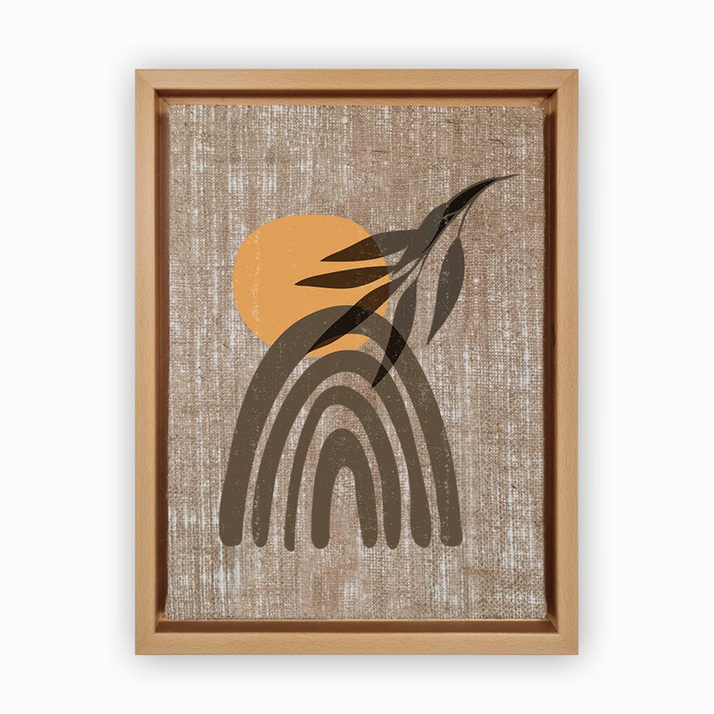 Decorative Canvas Painting, 26" H x 18.1" W, Wood