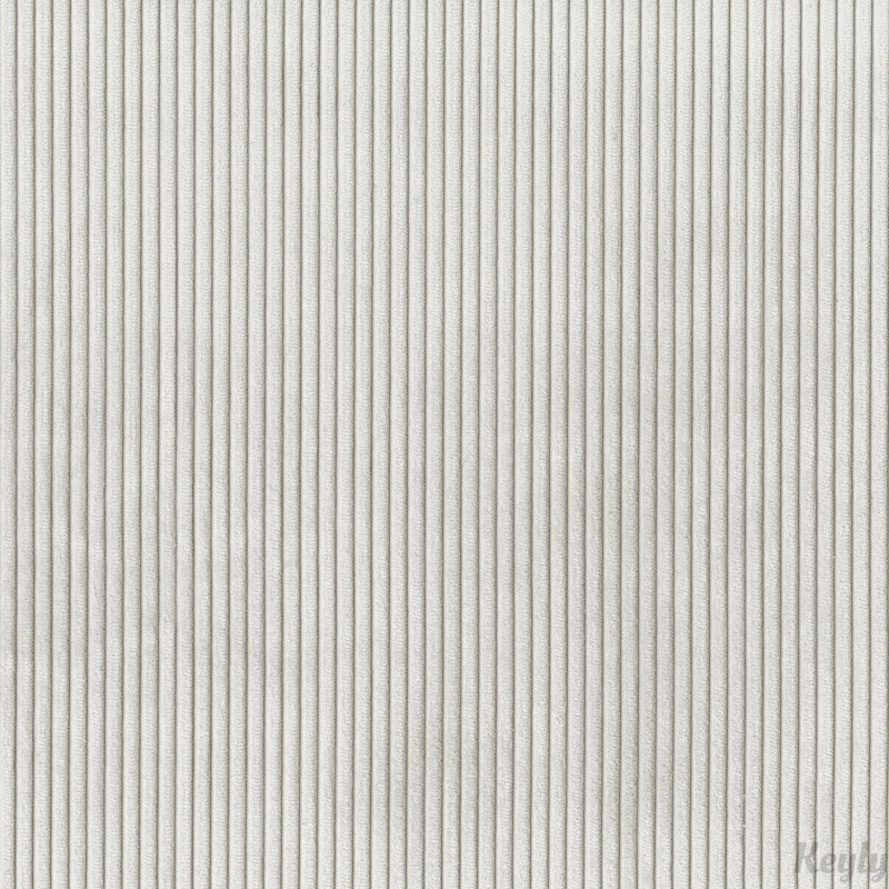 Elodie 27.5" Mid-Century Modern Armless Accent Chair, Beige Polyester