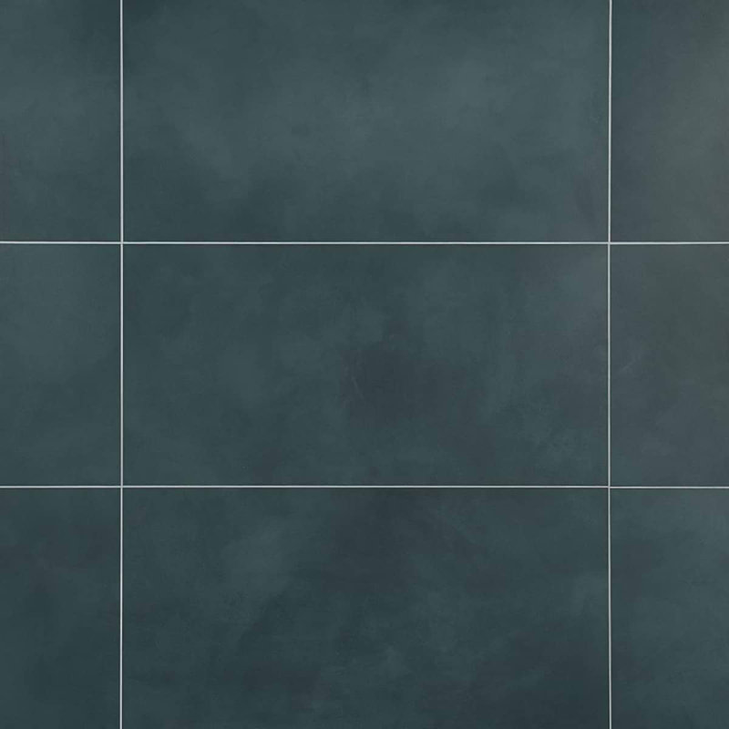 Clay Awake Gray 16X32 Matte Porcelain Tile, Karma Blue