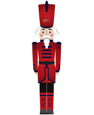 Saint (St) Louis Cardinals Nutcracker Leaner Saint (St) Louis Cardinals Nutcracker Leaner