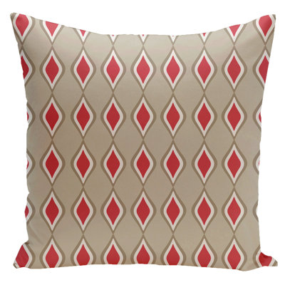 Geometric Square Pillow Cover & Insert