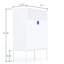 Armoire d'appoint en acier Trevyn-781647885