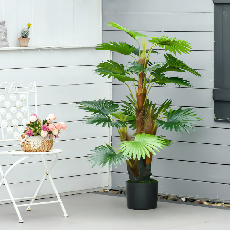 135cm Faux Palm Tree in Pot