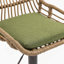 Ensemble de 2 tabourets de bar pivotants réglables avec repose-pieds-1215343868