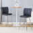 Black Seat/Silver Frame