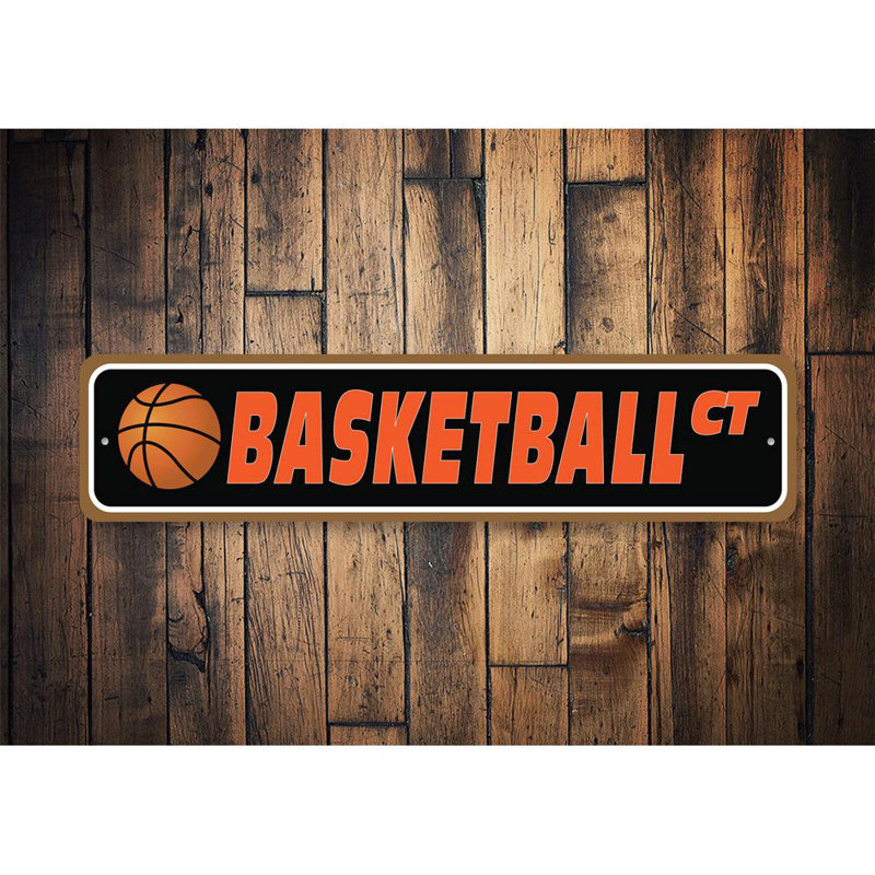 Panneau de basketball en aluminium, H 4 po x l 18 po x P 0,04 po