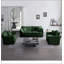 Ensemble de canapé 3 pièces avec coussin, ensemble de canapé comprenant 2 fauteuils et un canapé 2 places