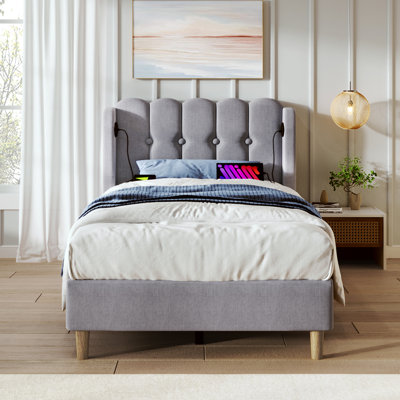 Solid Wood Bed