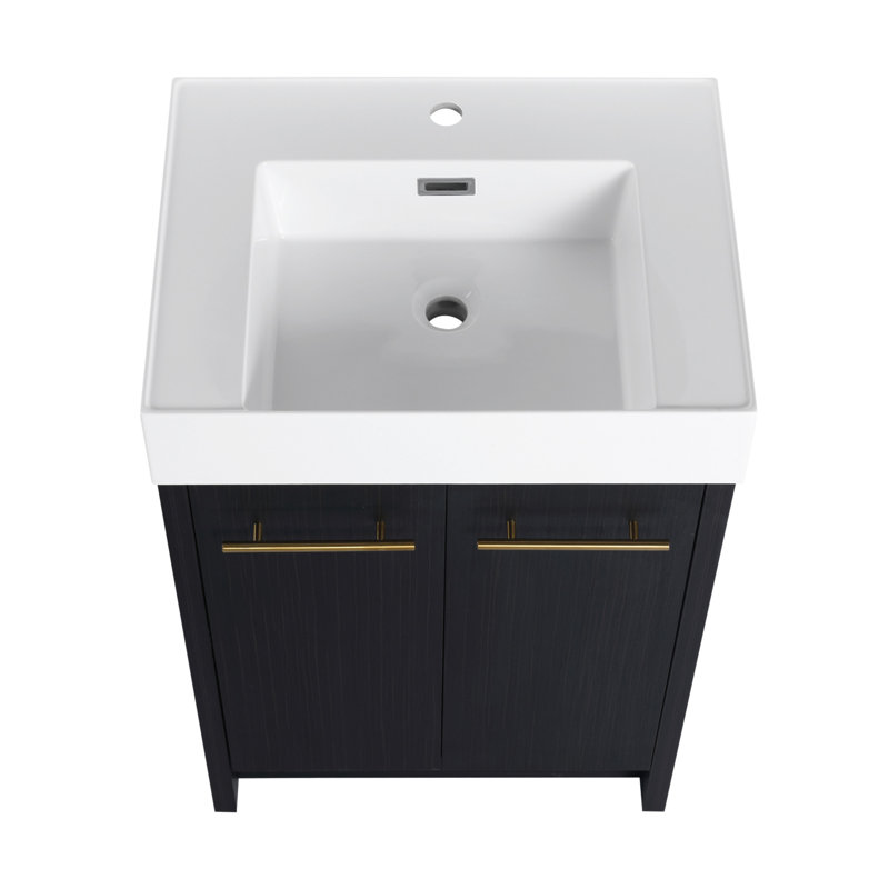 Base de meuble-lavabo simple 23,6 po seulement
