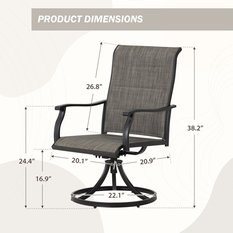 Chaise d'extérieur Delvonta