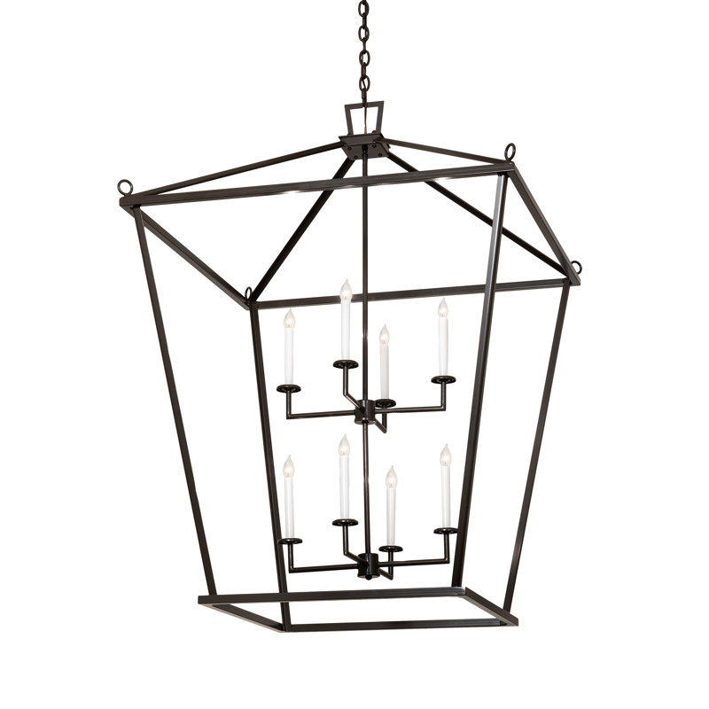 Lustre géométrique à 8 lumières Kitzi