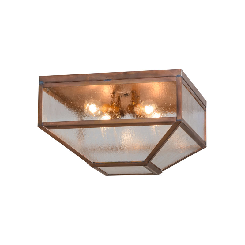 Smythe Glass Flush Mount