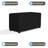 High Density Waterproof Rectangle Ottoman Deck Box Cover, Outdoor Square Storage Box Bench Cover-1231241679